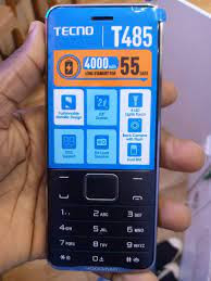 Tecno T485 Feature Phone, 2.8" Display, Dual SIM, 4000mah